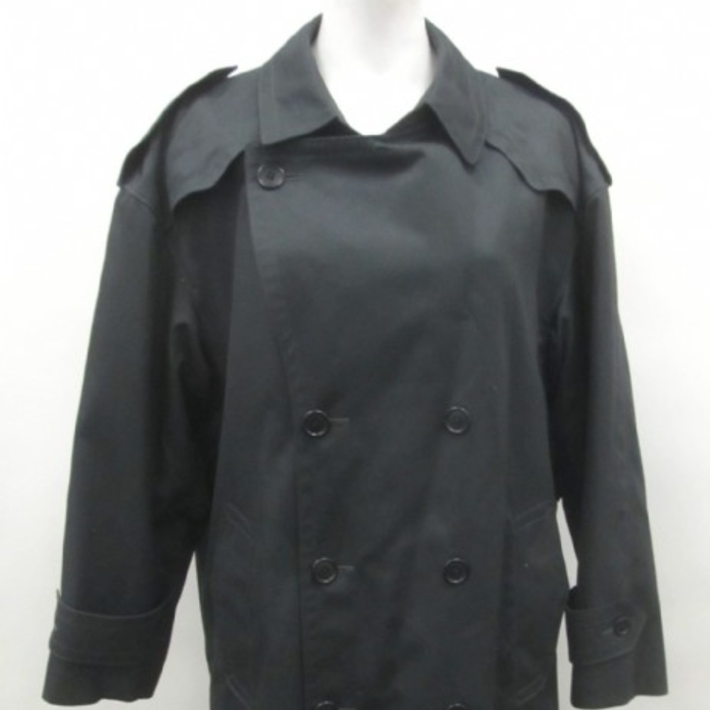 Christian Dior Dark Grey Trench Jacket Size 36 S
